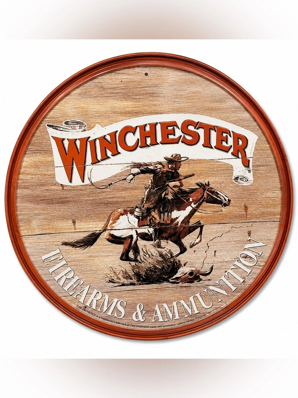 NEW Winchester Metal Sign